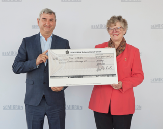 SEMIKRON donates one million euros to support the people of Ukraine