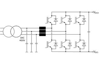 图3: AFE电源整流器