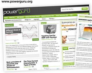 Power electronics platform, PowerGuru.org is online