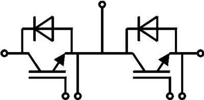 SEMIKRON PCB-mountable Half Bridge